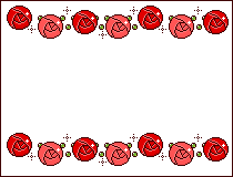 薔薇の文字入れ用プレート ja01