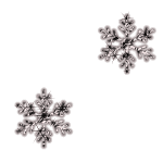 冬、雪の結晶の壁紙、背景素材 pb01