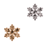 冬、雪の結晶の壁紙、背景素材 pb07