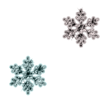 冬、雪の結晶の壁紙、背景素材 pb08