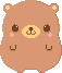 くまのアイコン、イラスト t02