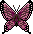 蝶のアイコン、イラスト s01
