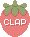 苺のWEB拍手アイコン p02
