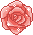 薔薇のアイコン、イラスト ga12