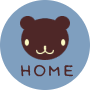 くまのHOME 文字アイコン g02