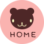 くまのHOME 文字アイコン g03