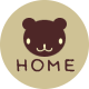 くまのHOME 文字アイコン ga01