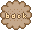 クッキーのBACK 文字アイコン pc04
