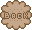 クッキーのBACK 文字アイコン pc06