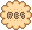 クッキーのRES 文字アイコン pr01