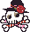 ハロウィン、髑髏のアイコン、イラスト v11