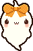 ハロウィンのおばけのアイコン、イラスト ia02