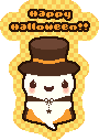 ハロウィンのおばけのアイコン、イラスト ib01