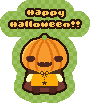 ハロウィンのかぼちゃのアイコン、イラスト ib0