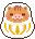 亥年/猪だるまのアイコン、イラスト(gifアニメ) aba02
