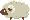 羊のアイコン、イラスト rb10