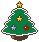 クリスマスツリーのアイコン、イラスト a08