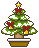 クリスマスツリーのアイコン、イラスト f03