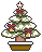 クリスマスツリーのアイコン、イラスト fa04