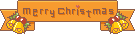 クリスマスの文字アイコン、イラスト u06