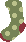クリスマス、靴下のアイコン、イラスト nf07
