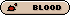 文字アイコン、BLOOD bc07