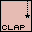 WEB拍手アイコン 14b-clap