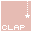 WEB拍手アイコン 14e-clap