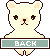 くまのBACKアイコン 23a-back