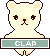 くまのWEB拍手アイコン 23a-clap