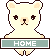 くまのHOMEアイコン 23a-home