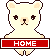 くまのHOMEアイコン 23b-home