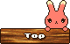 うさぎのTOPアイコン 24b-top