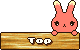 うさぎのTOPアイコン 24d-top