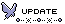 蝶のUPDATEアイコン 29b-update