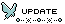 蝶のUPDATEアイコン 29d-update