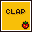 苺のWEB拍手アイコン 30b-clap