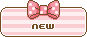 リボンの付いたNEWアイコン 39a-new