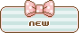 リボンの付いたNEWアイコン 39b-new