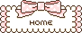 リボンの付いたHOMEアイコン 40a-home