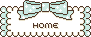 リボンの付いたHOMEアイコン 40b-home