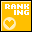 ハートのランキングアイコン 42d-rank