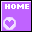 ハートのHOMEアイコン 42h-home