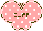 蝶のWEB拍手アイコン 45a-clap