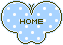 蝶のHOMEアイコン 45b-home