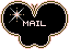 蝶のMAILアイコン 45e-mail