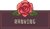 薔薇の付いたランキングアイコン 50a-rank