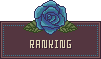 薔薇の付いたランキングアイコン 50b-rank