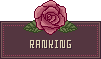 薔薇の付いたランキングアイコン 50c-rank