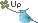 鳥のUPアイコン 54a-up